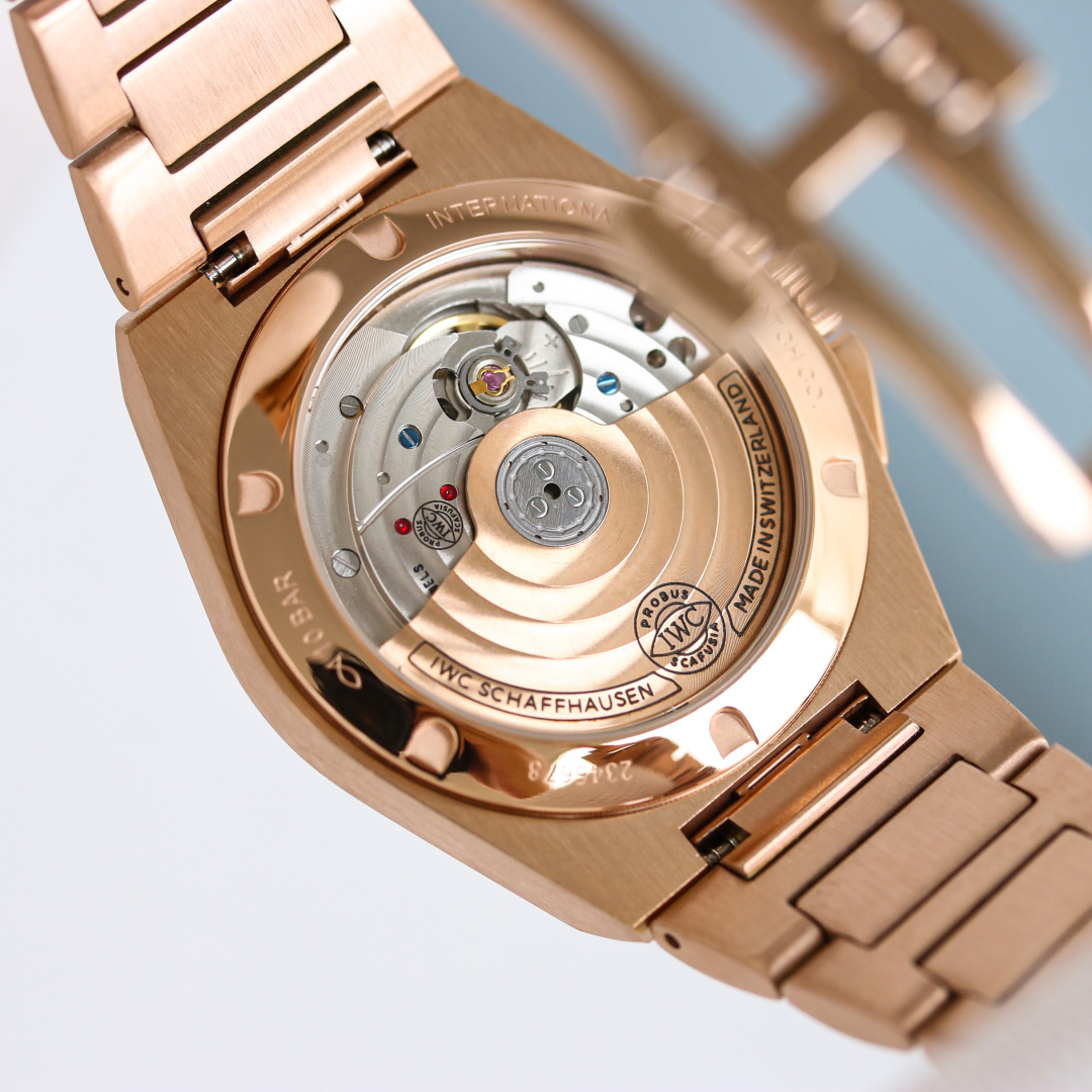 IWC Ingenieur Rose-gold tone 35.1 mm Automatic Configuration A66C2F 1:1 Superclone - Image 7