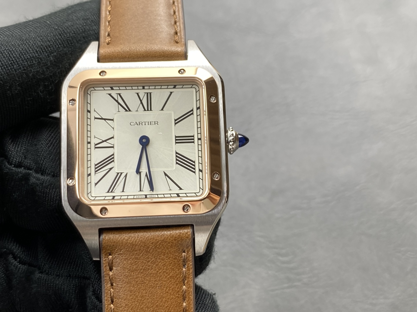 Cartier Santos-Dumont watch large model W2SA0037 1:1 Superclone