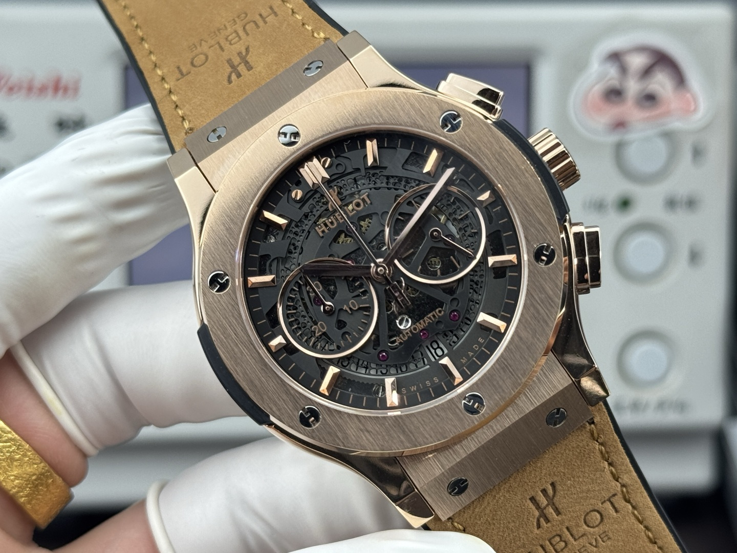 Hublot Classic Fusion Stainless steel 45 mm Chronograph Configuration 981A04 1:1 Superclone - Image 5