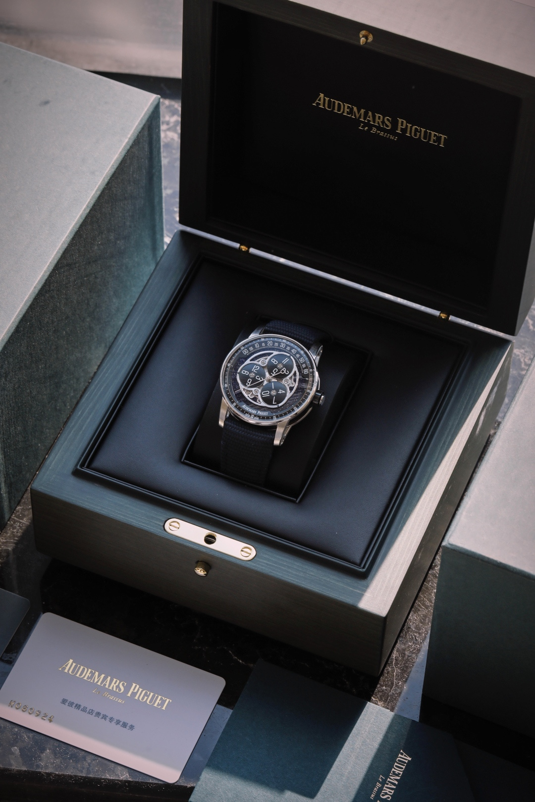 Audemars Piguet Code 11.59 Fabric strap 41 mm Configuration 4F8959 1:1 Superclone - Image 6