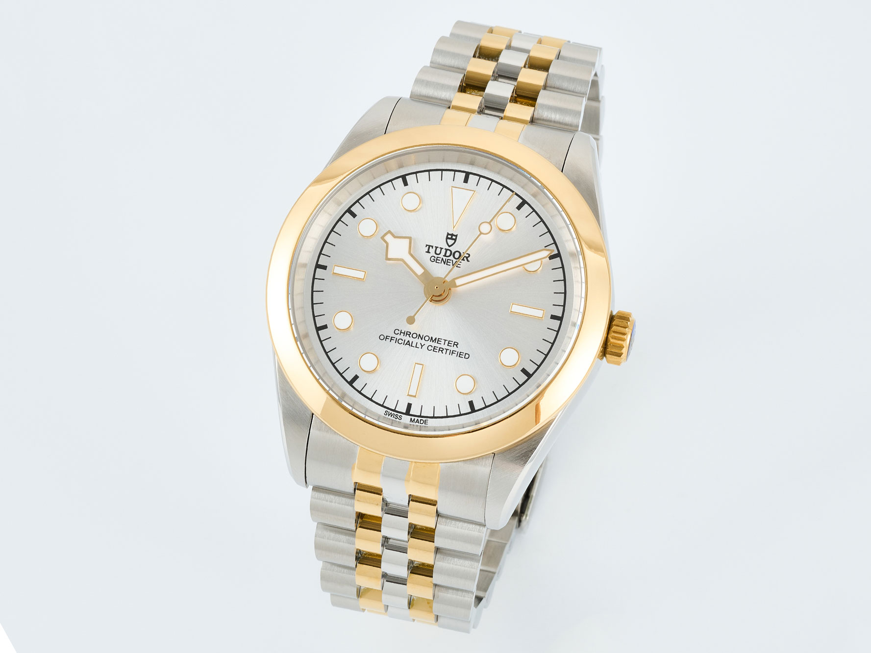 Tudor Black Bay One 41 S&G watch - 41mm steel case, Yellow gold bezel - m79683-0002 1:1 Superclone - Image 2