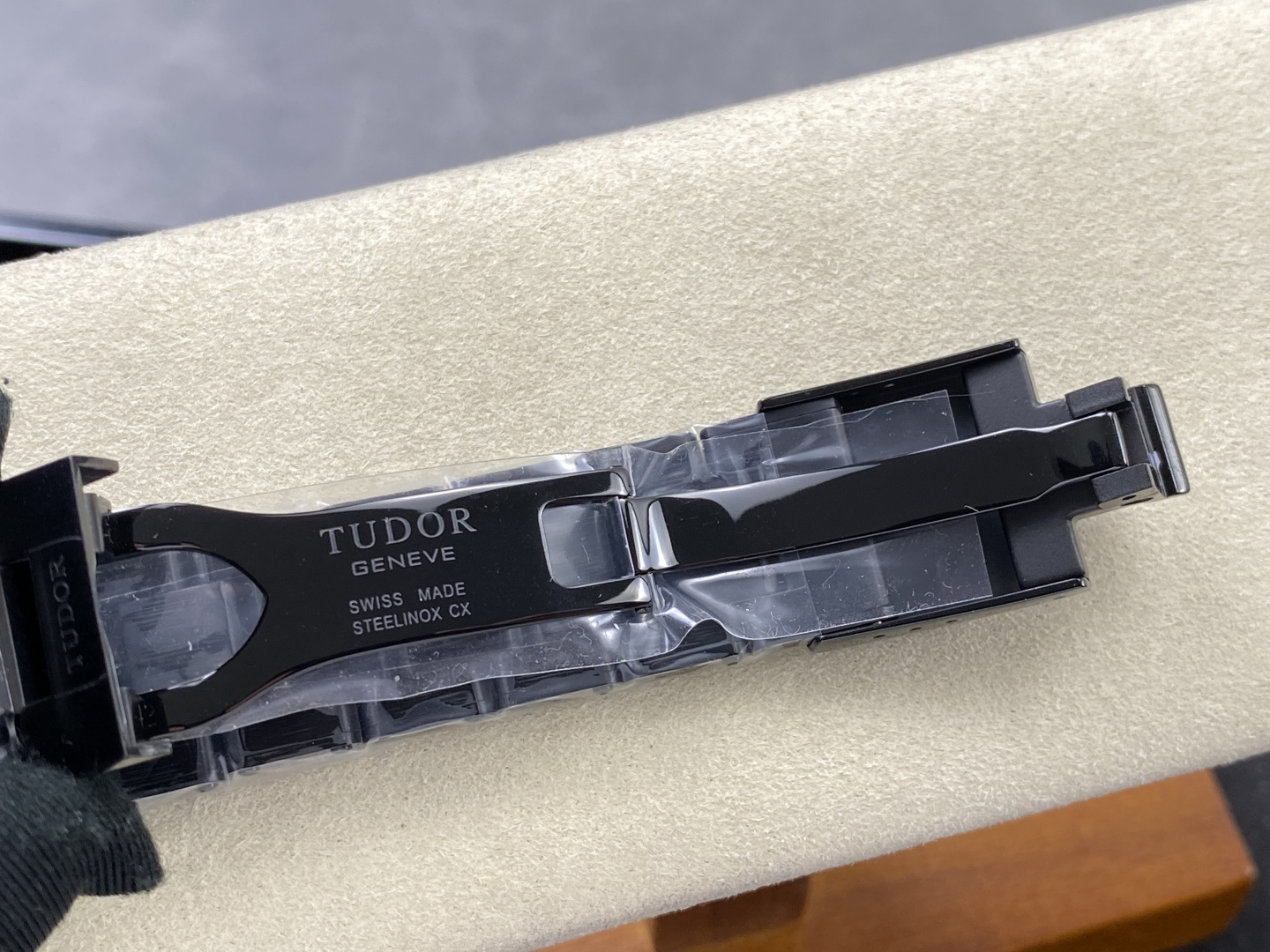Tudor Black Bay Black Black Leather strap 41 mm Tourbillon GR Factory Configuration AB8B1C 1:1 Superclone - Image 7