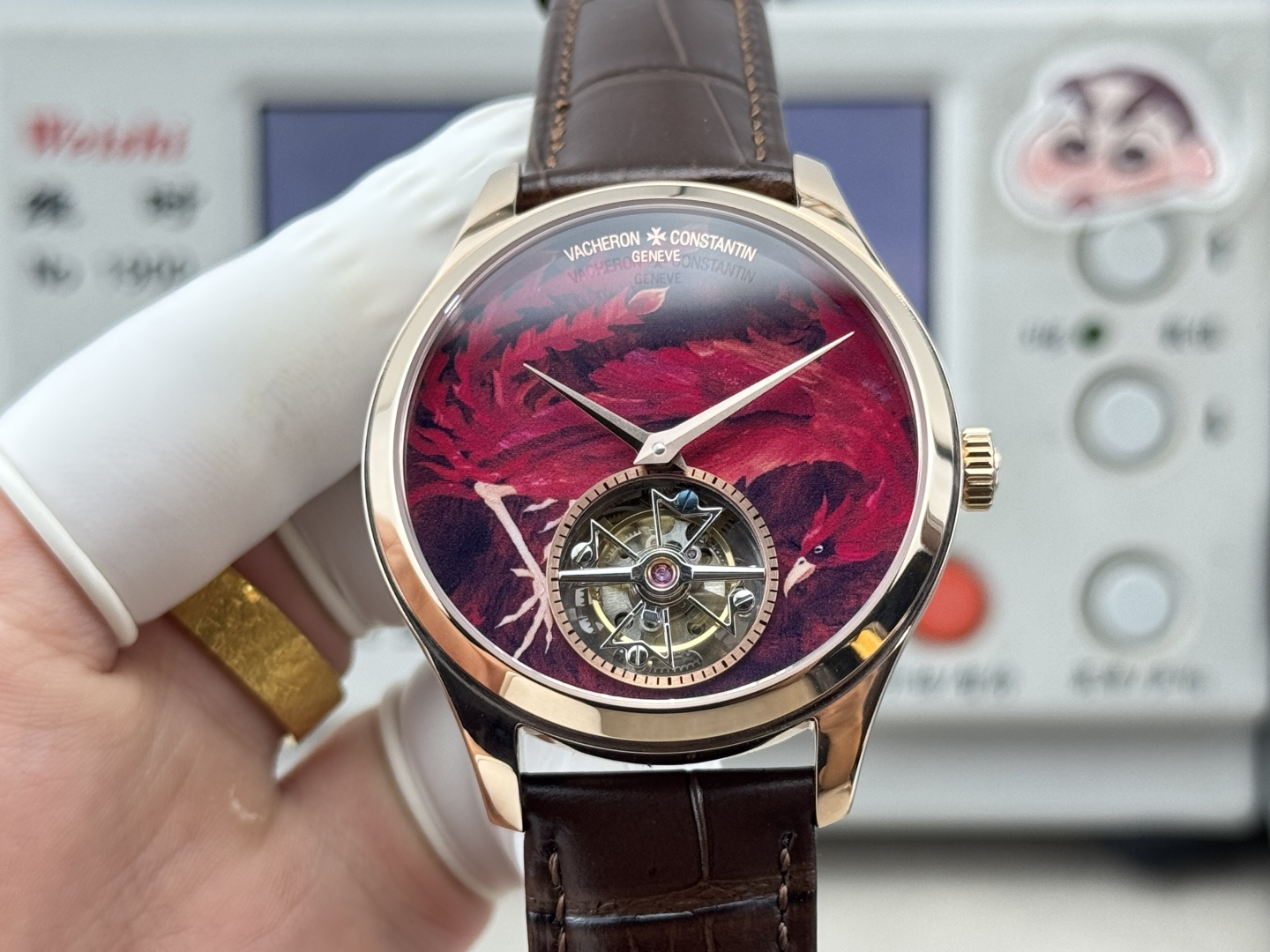 Vacheron Constantin Overseas 42 mm Tourbillon Manual-wind ANT Factory Configuration 6EB041 1:1 Superclone - Image 4