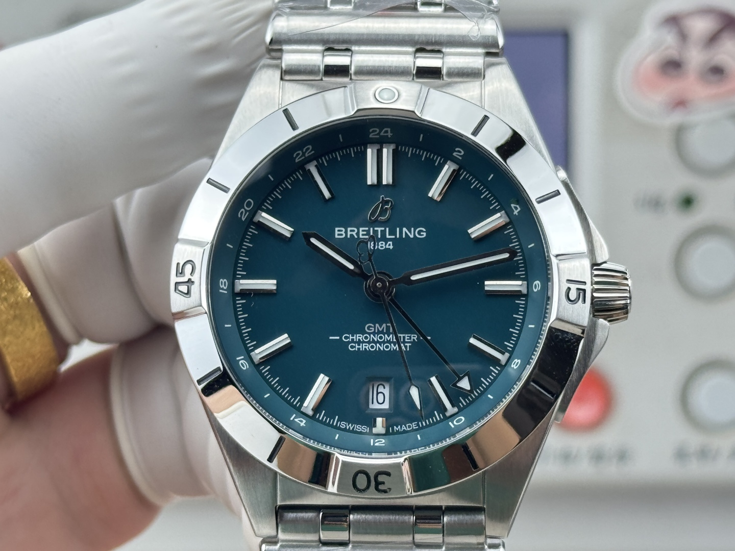 Breitling Chronomat A32398101M1A1 Stainless steel Stainless-steel bracelet 1:1 Superclone - Image 29