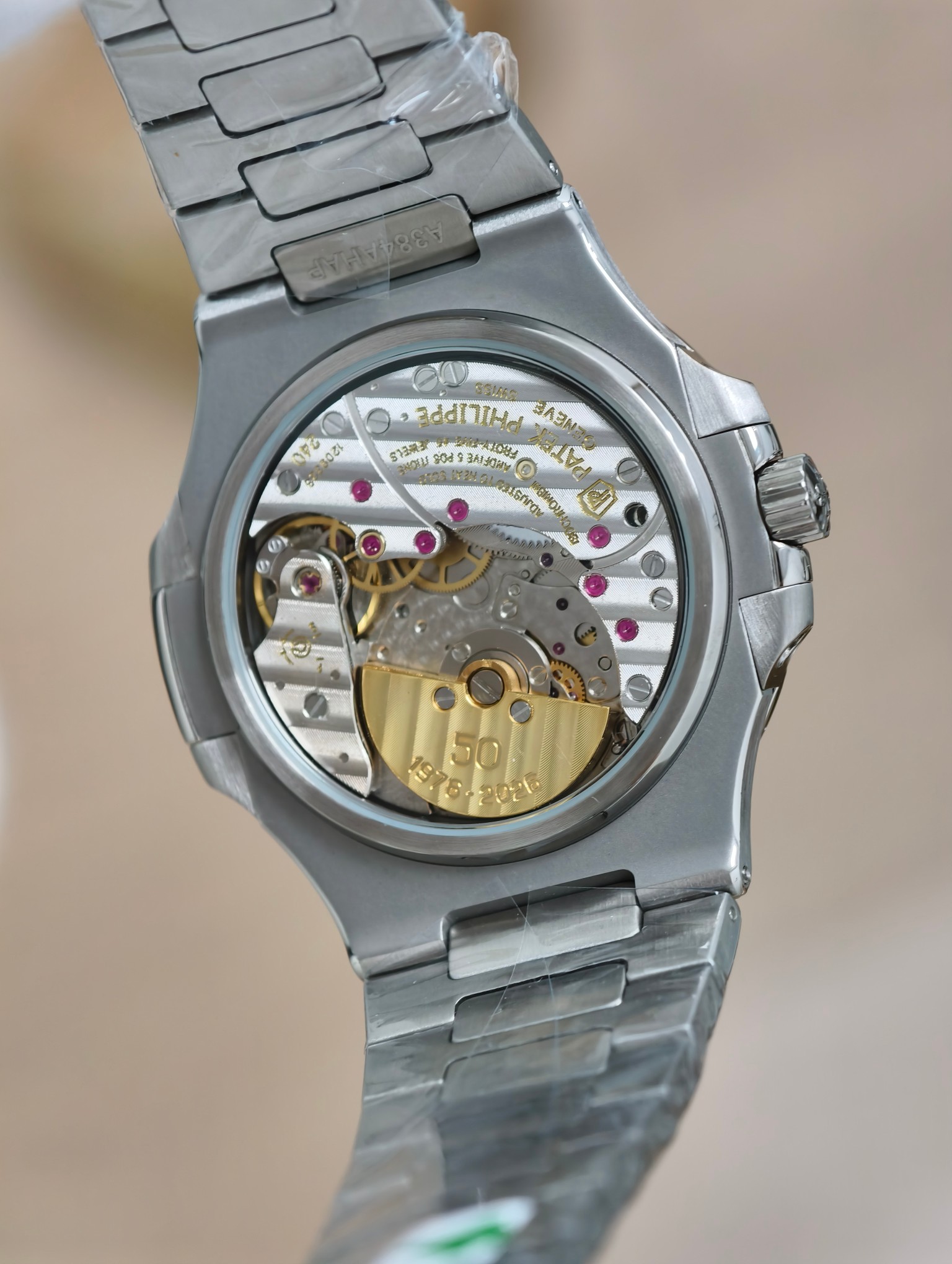 Patek Philippe Nautilus 50th Anniversary Blue Dial 5610G 1:1 Superclone — DBF81C - Image 6