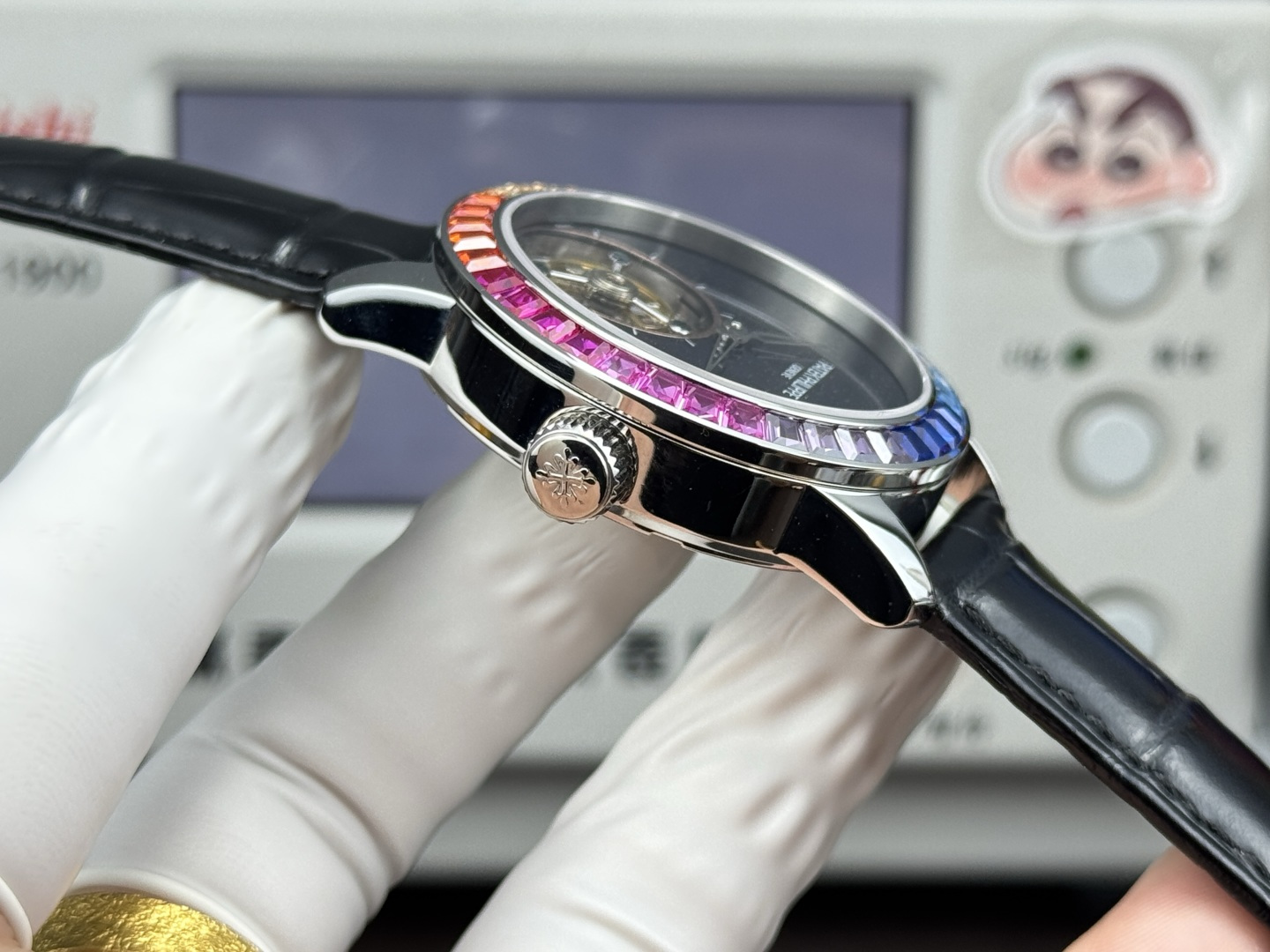 Patek Philippe Grand Complications 42 mm Tourbillon Manual-wind Configuration 53205F 1:1 Superclone - Image 4