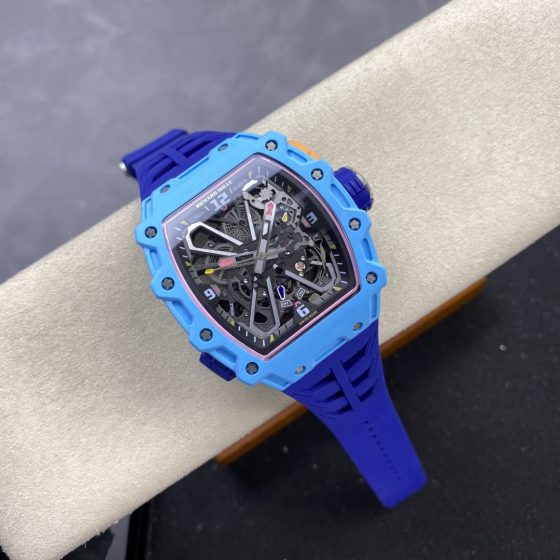 Richard Mille RM 035 RM35 Carbon composite 43.15 x 49.95 mm Skeleton / openworked CLEAN Factory Configuration 5DFCE0 1:1 Superclone