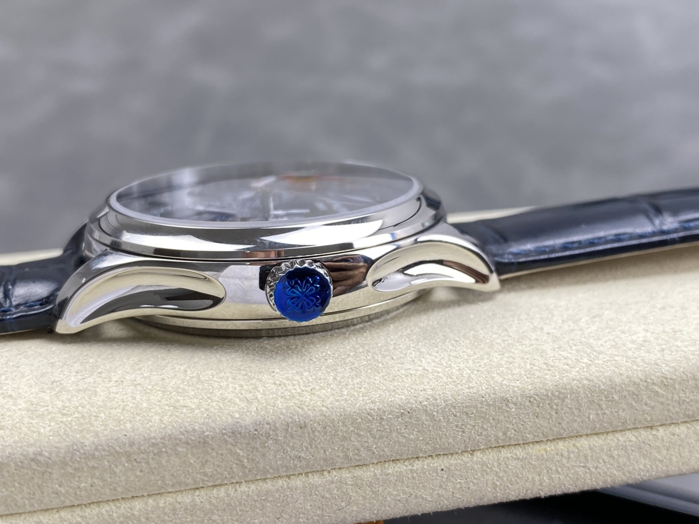 Patek Philippe Grand Complications Leather strap 39 mm Moon phase Automatic 3K Factory Configuration 3639D6 1:1 Superclone - Image 6