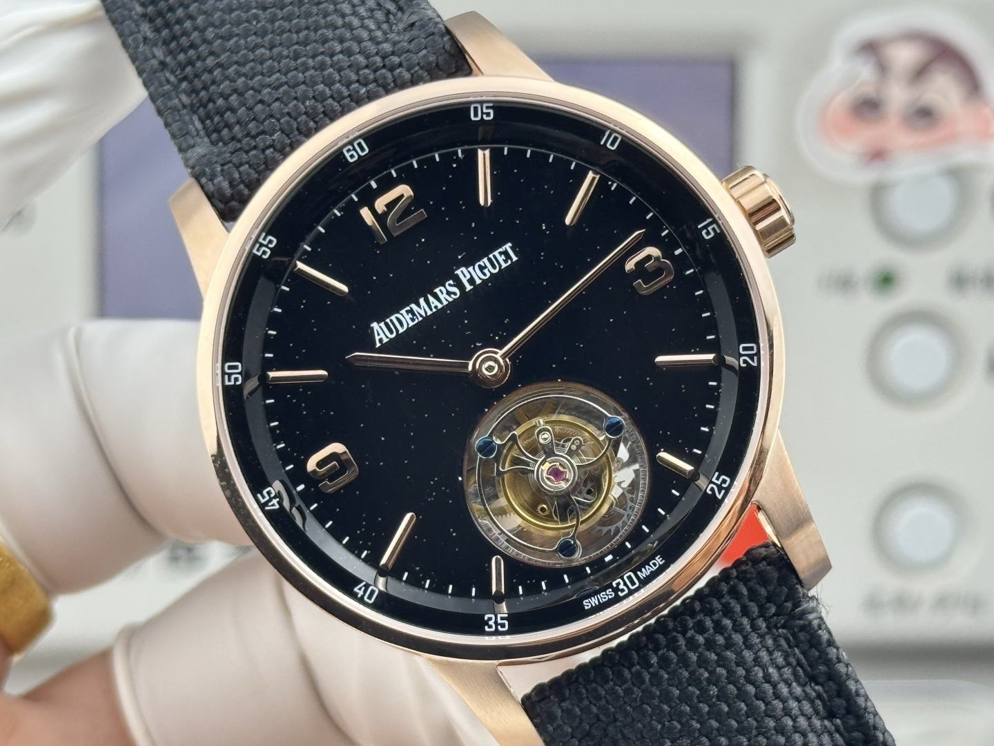 Audemars Piguet Code 11.59 26396 Stainless steel Fabric strap 42 mm Tourbillon Configuration 6C6787 1:1 Superclone - Image 8