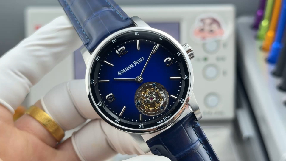 Audemars Piguet Code 11.59 26396 Stainless steel Fabric strap 42 mm Tourbillon Configuration 55C1E3 1:1 Superclone