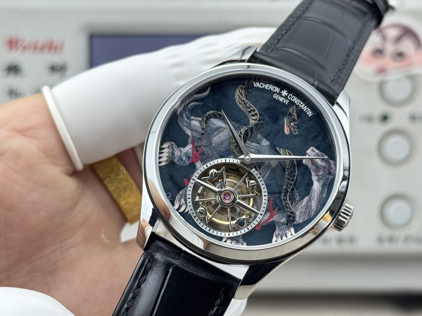 Vacheron Constantin Overseas 42 mm Tourbillon Manual-wind ANT Factory Configuration A196FF 1:1 Superclone - Image 5