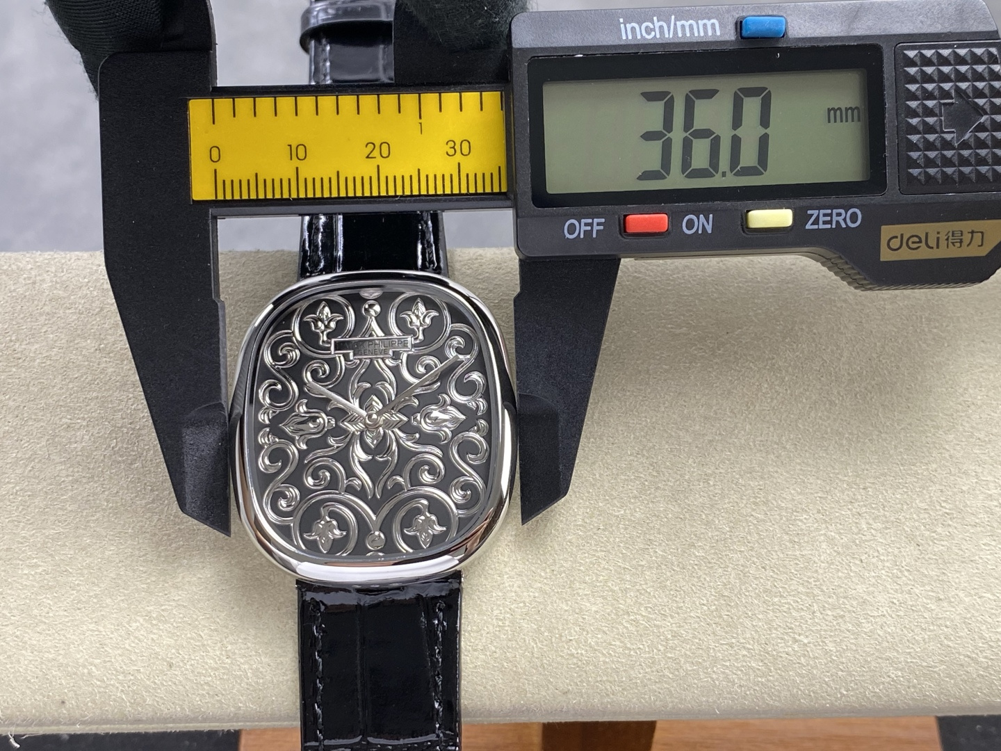 Patek Philippe Golden Ellipse 5738/51G-001 Hand-Engraved Enamel Dial 1:1 Superclone - Image 7