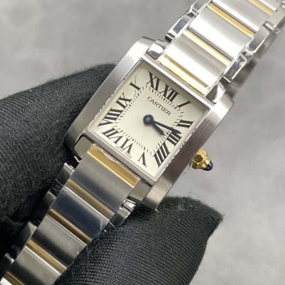 Cartier Tank Française 25 mm 8848F Factory Configuration BB2606 1:1 Superclone