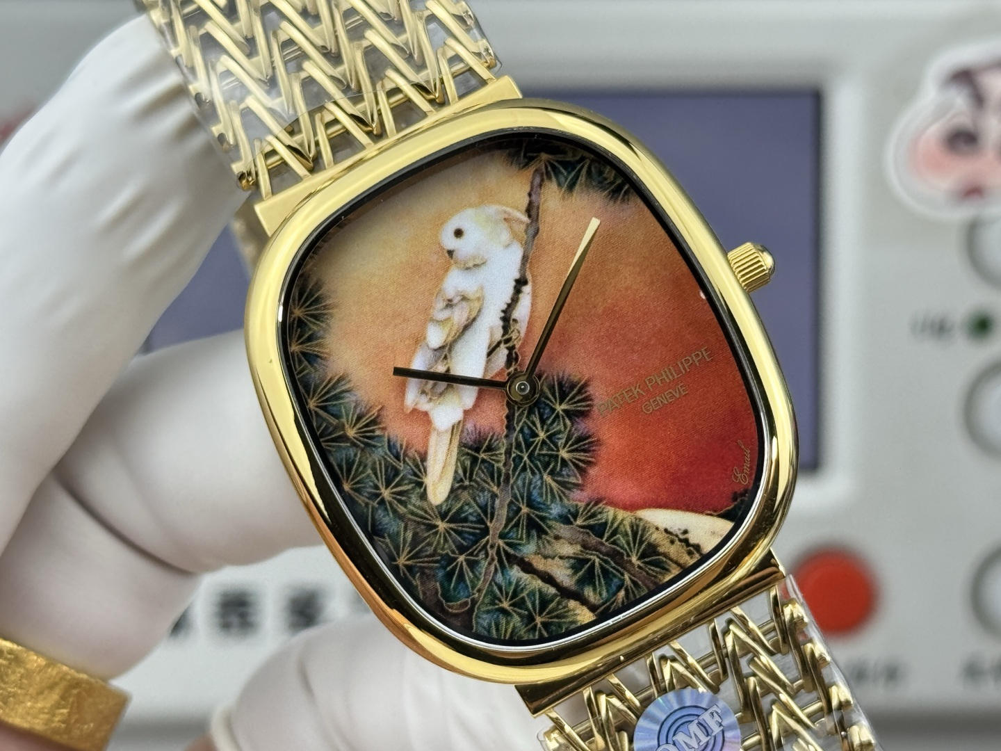 Patek Philippe Golden Ellipse 5738/50J-011 Yellow-Crested Cockatoo 1:1 Superclone - Image 20