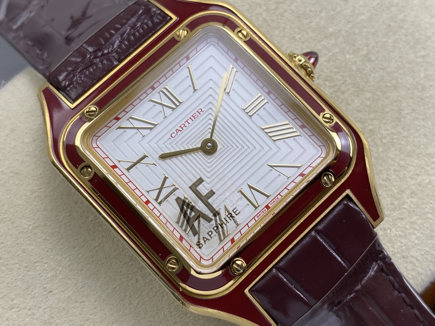 Cartier Santos-Dumont watch large model WGSA0139 1:1 Superclone - Image 10