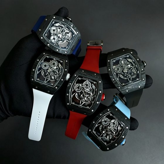 Richard Mille RM 055 RM055 Carbon composite 38.5 mm Configuration 56DD83 1:1 Superclone