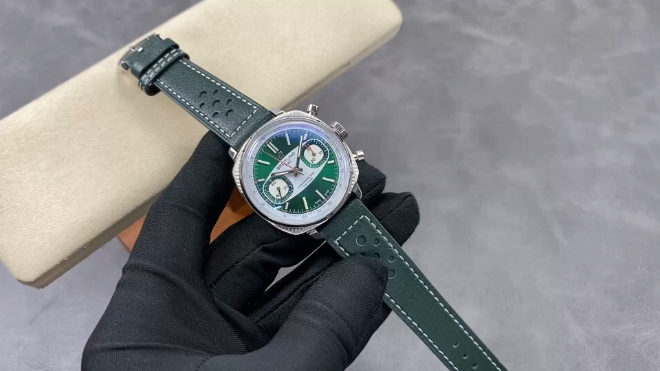 Breitling Top Time Leather strap 38 mm Chronograph BLS Factory Configuration 23D6A7 1:1 Superclone