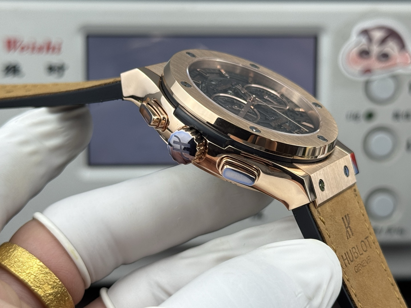 Hublot Classic Fusion Stainless steel 45 mm Chronograph Configuration 981A04 1:1 Superclone - Image 2