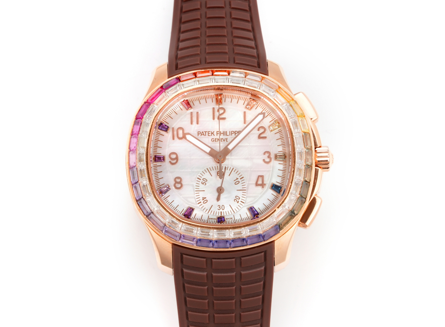 Patek Philippe Aquanaut Luce 7968/300R-001 Rainbow Chronograph 1:1 Superclone - Image 17