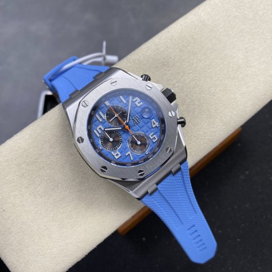 Audemars Piguet Royal Oak Offshore 26470 Stainless steel Rubber strap 42 mm Chronograph LS Factory Configuration FDEA89 1:1 Superclone