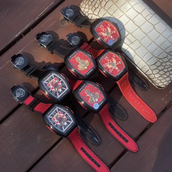 Franck Muller Vanguard V45 Carbon composite 45 mm ABF Factory Configuration 5C7B44 1:1 Superclone