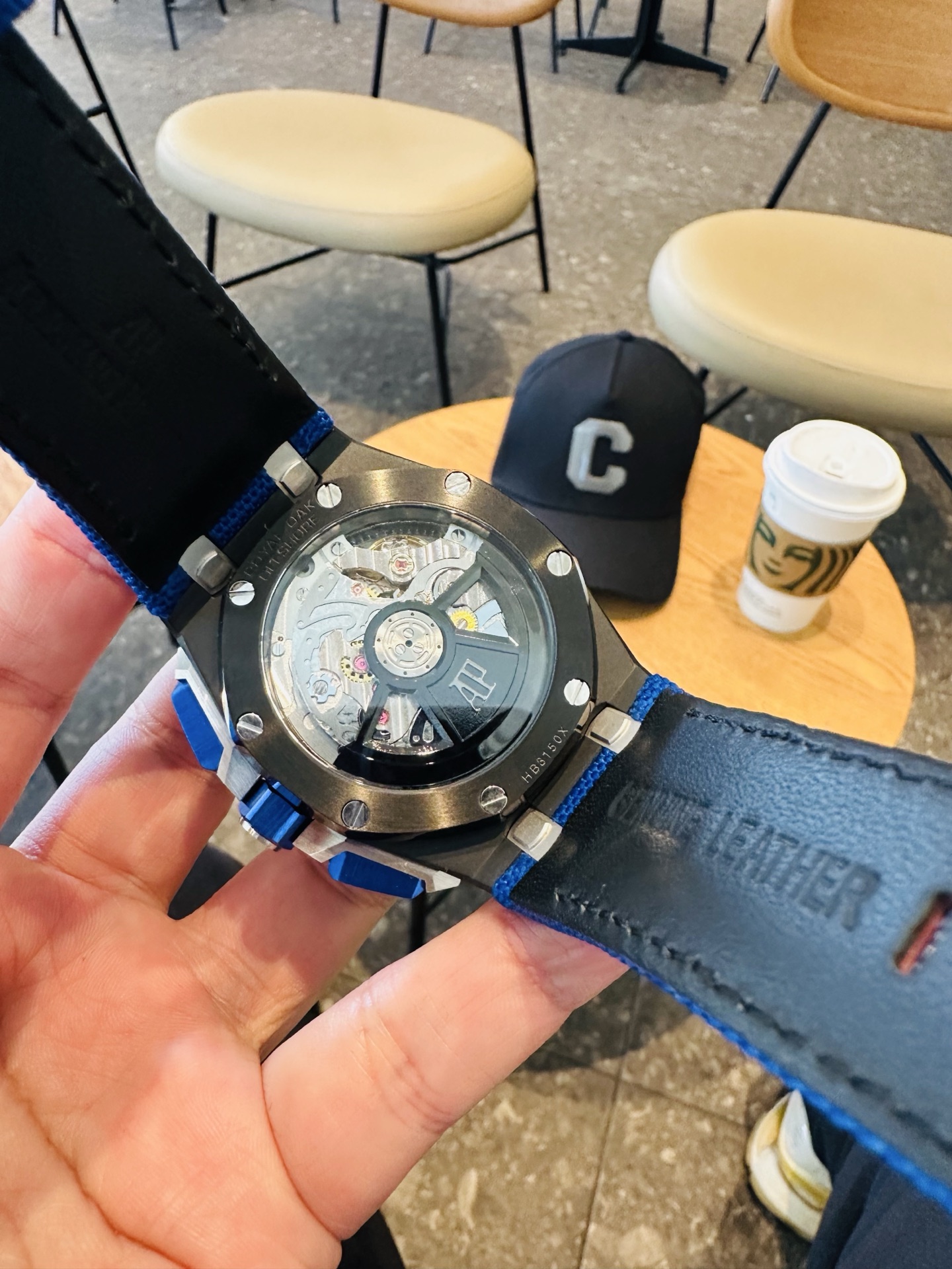Audemars Piguet Royal Oak Offshore 26420 316 Stainless Steel Rubber strap 44 mm Date display LS Factory Configuration 785292 1:1 Superclone - Image 9