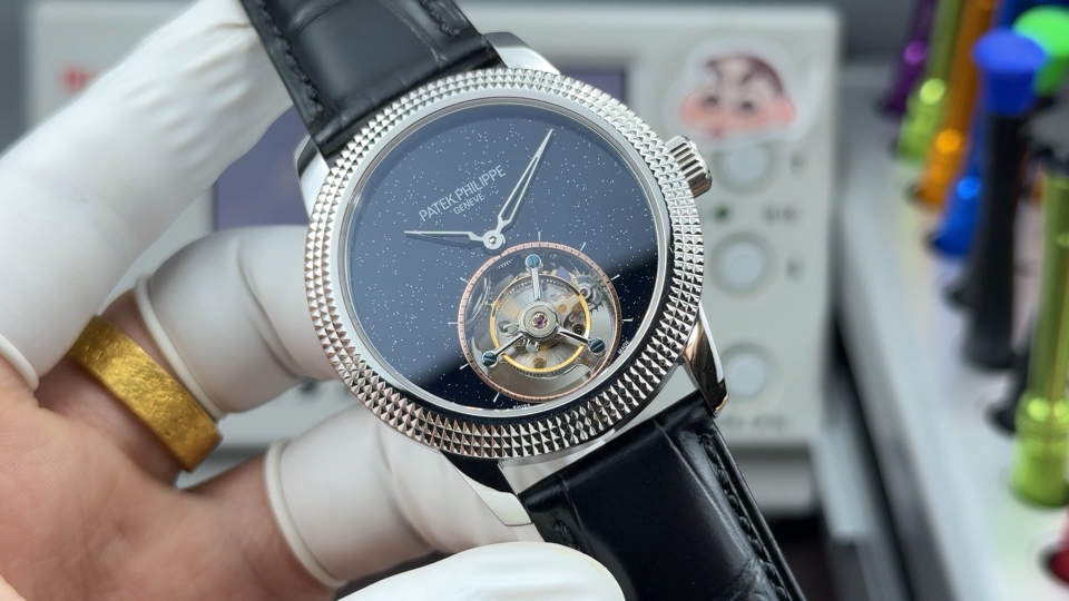Patek Philippe Grand Complications 42 mm Tourbillon Manual-wind Configuration 6C7BDE 1:1 Superclone