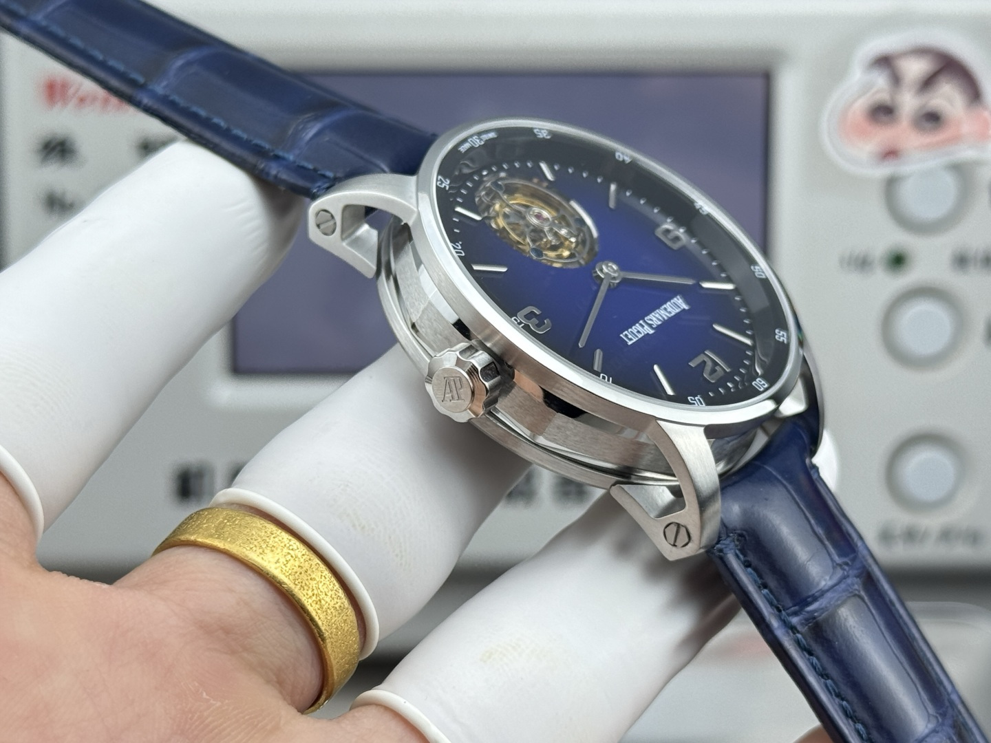 Audemars Piguet Code 11.59 26396 Stainless steel Fabric strap 42 mm Tourbillon Configuration 8ABB10 1:1 Superclone - Image 6