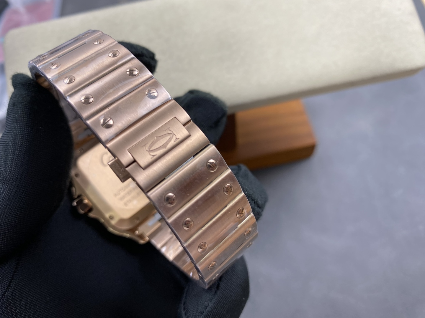 Cartier Santos 39.8 mm THB Factory Configuration 7AE1CF 1:1 Superclone - Image 5