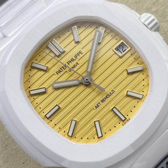 Patek Philippe Nautilus 5711 Ceramic Blue dial 40 mm Configuration EB5B1C 1:1 Superclone