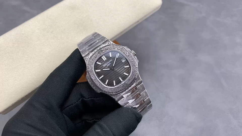 Patek Philippe Nautilus Stainless steel Gray dial 40 mm Automatic Configuration 90784B 1:1 Superclone