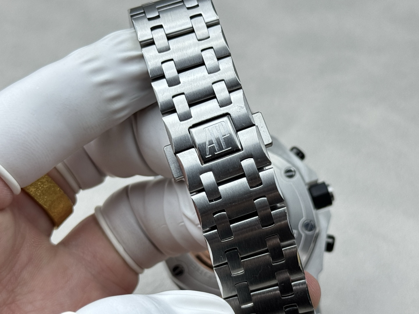 Audemars Piguet Royal Oak Offshore 26470 Stainless steel Rubber strap 42 mm Chronograph LS Factory Configuration 7F84E3 1:1 Superclone - Image 4