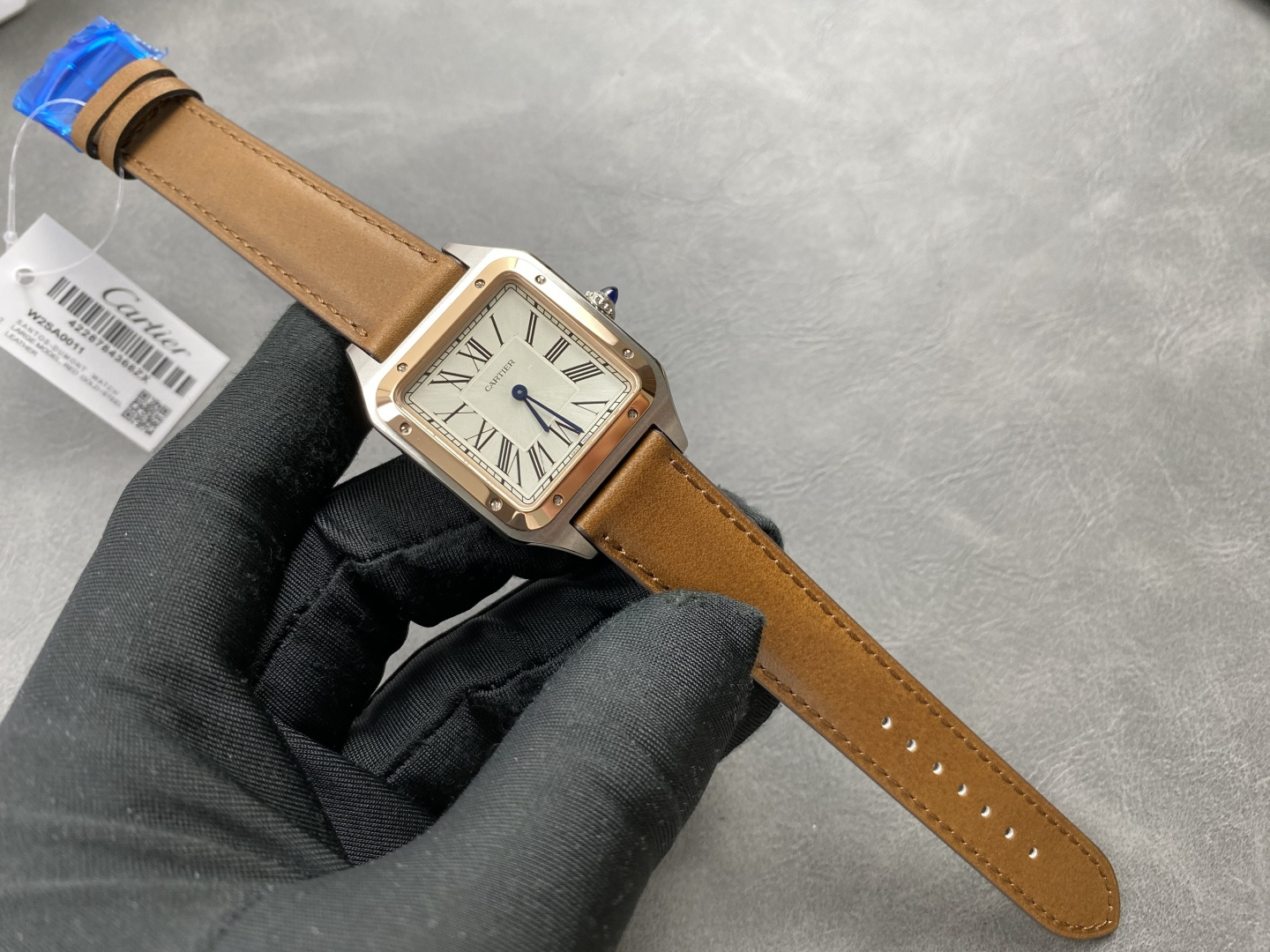 Cartier Santos-Dumont watch large model W2SA0037 1:1 Superclone - Image 5