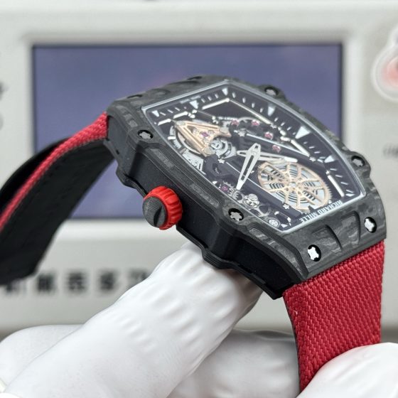 Richard Mille RM 027 RM27-05 Carbon composite Tourbillon Configuration C8642B 1:1 Superclone