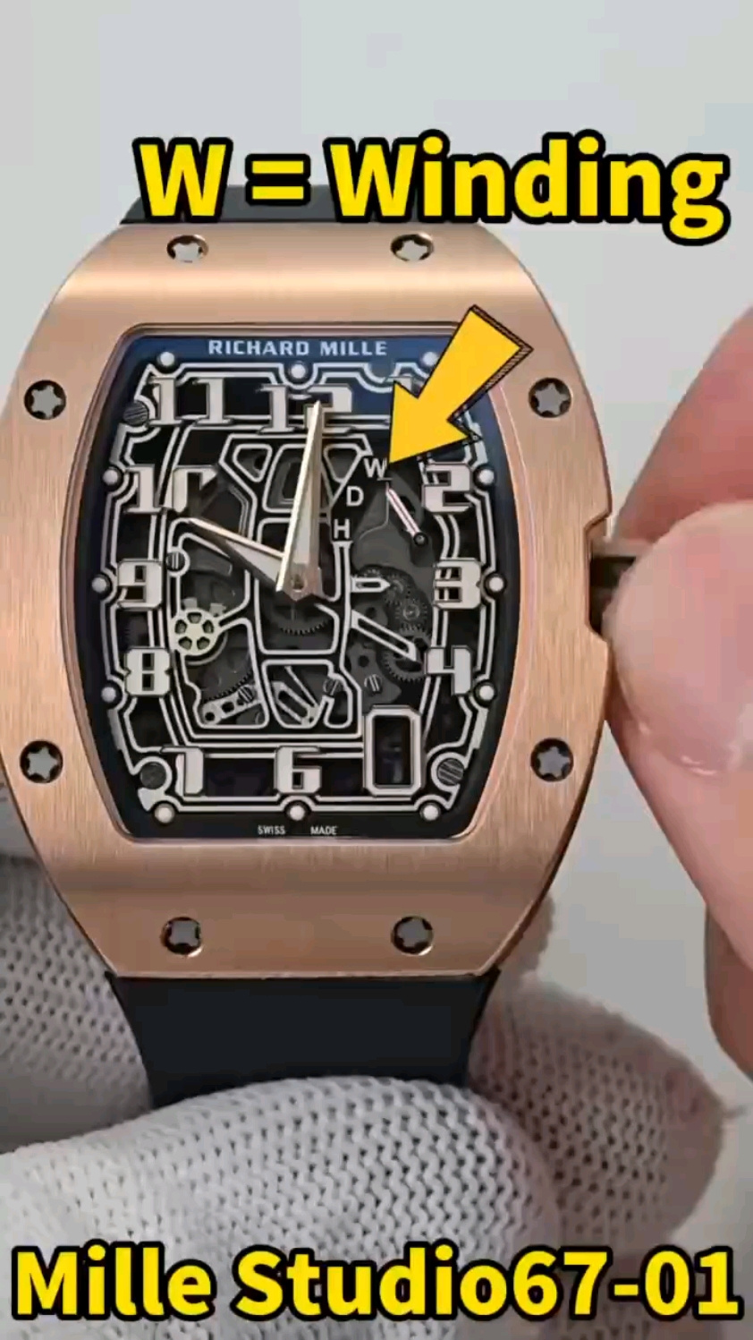 Richard Mille RM 067 RM67-01 Skeleton / openworked Configuration 2B359F 1:1 Superclone