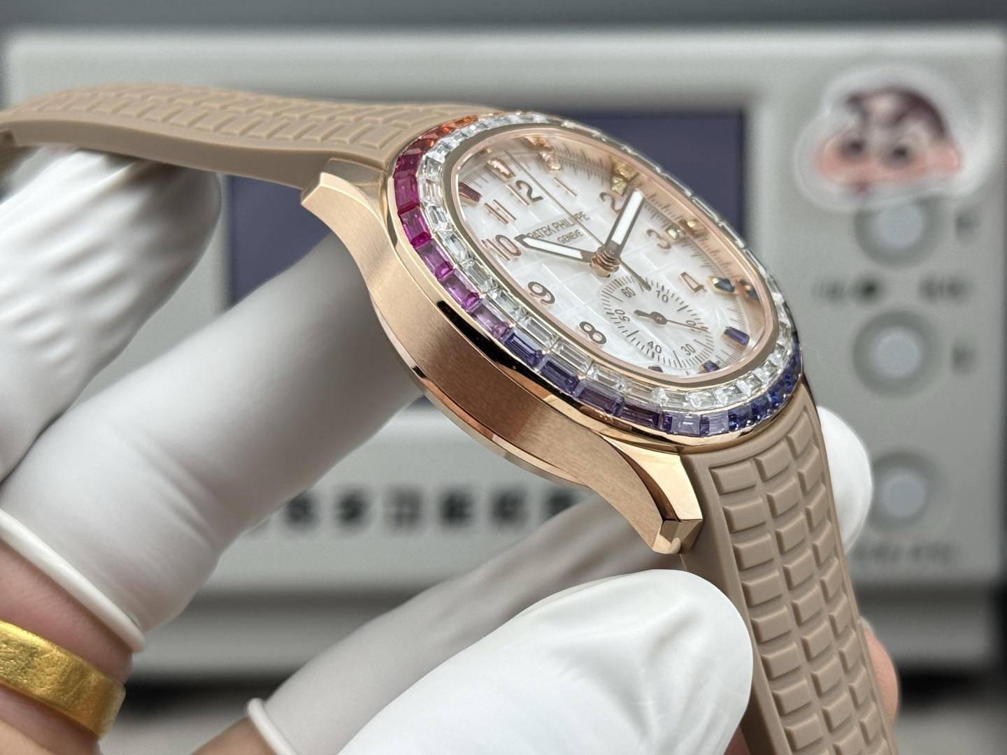 Patek Philippe Aquanaut Luce 7968/300R-001 Rainbow Chronograph 1:1 Superclone - Image 183