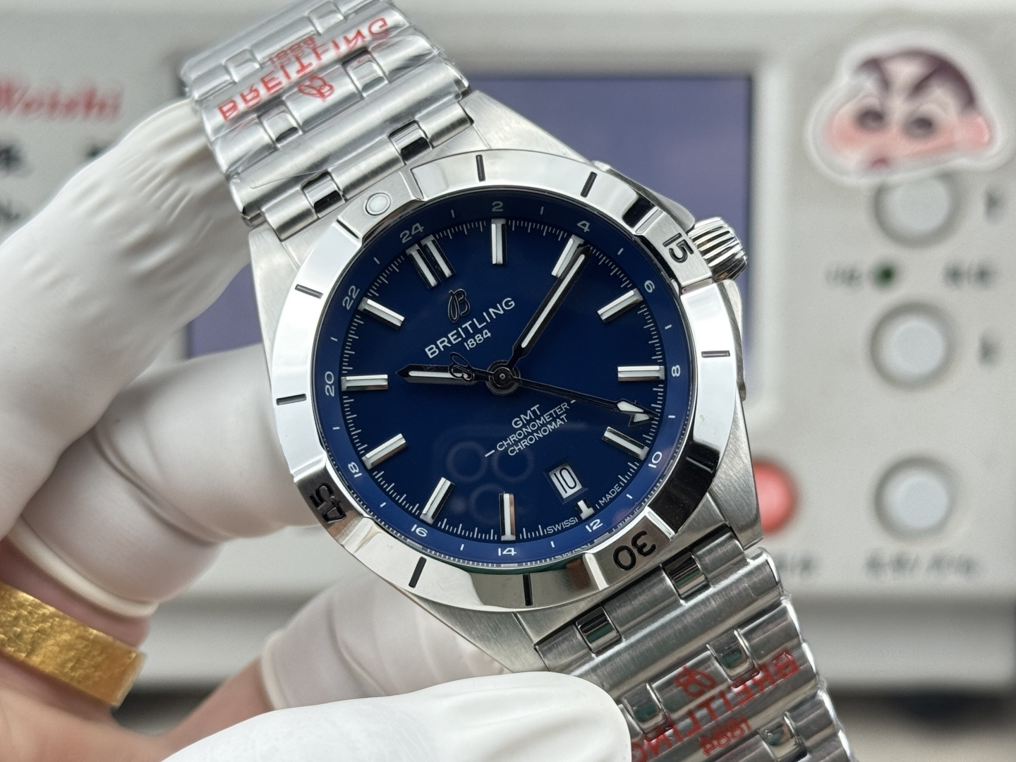 Breitling Chronomat A32398101M1A1 Stainless steel Stainless-steel bracelet 1:1 Superclone - Image 50