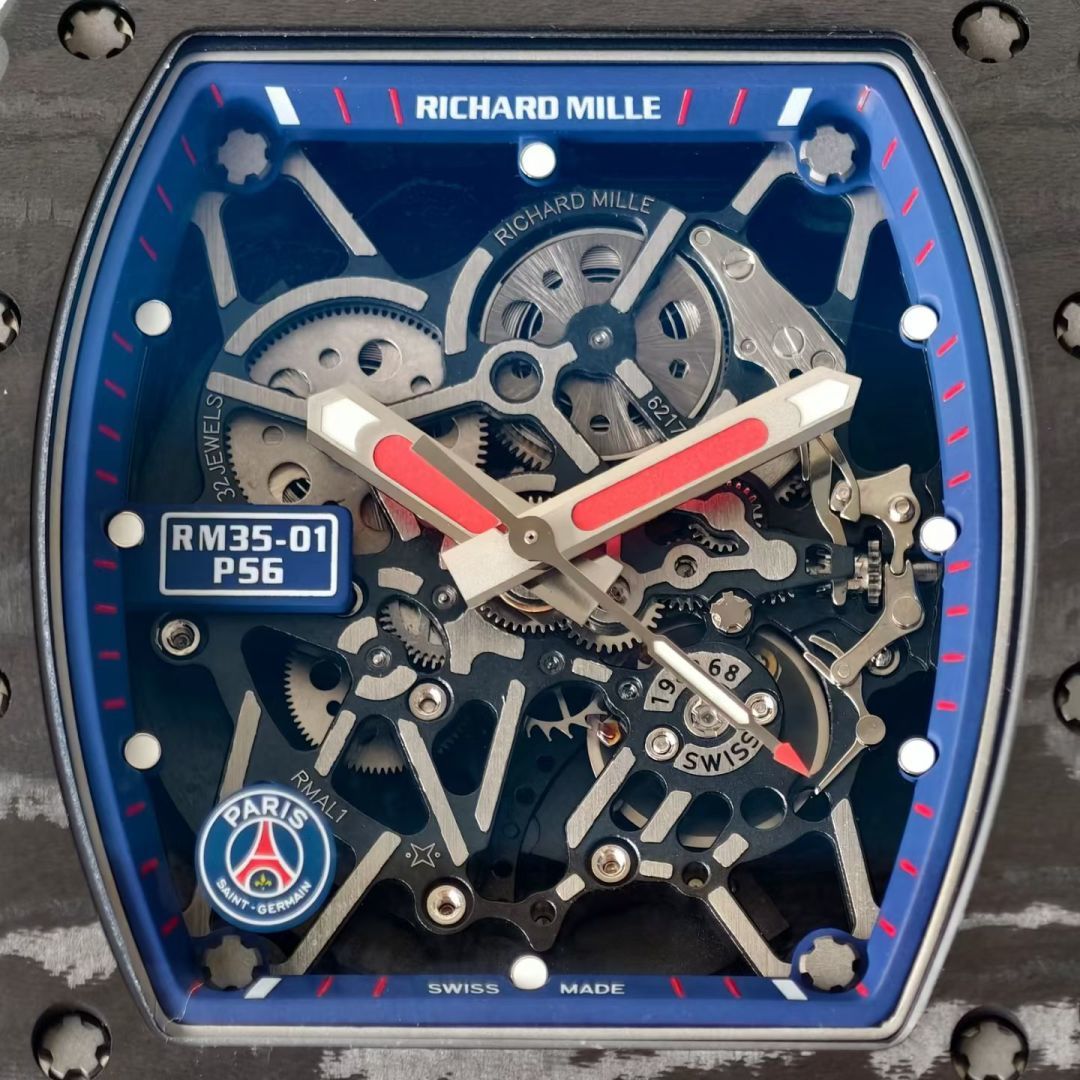 Richard Mille RM 035 RM35-01 Rubber strap 50 x 14 mm ZF Factory Configuration E622ED 1:1 Superclone - Image 16