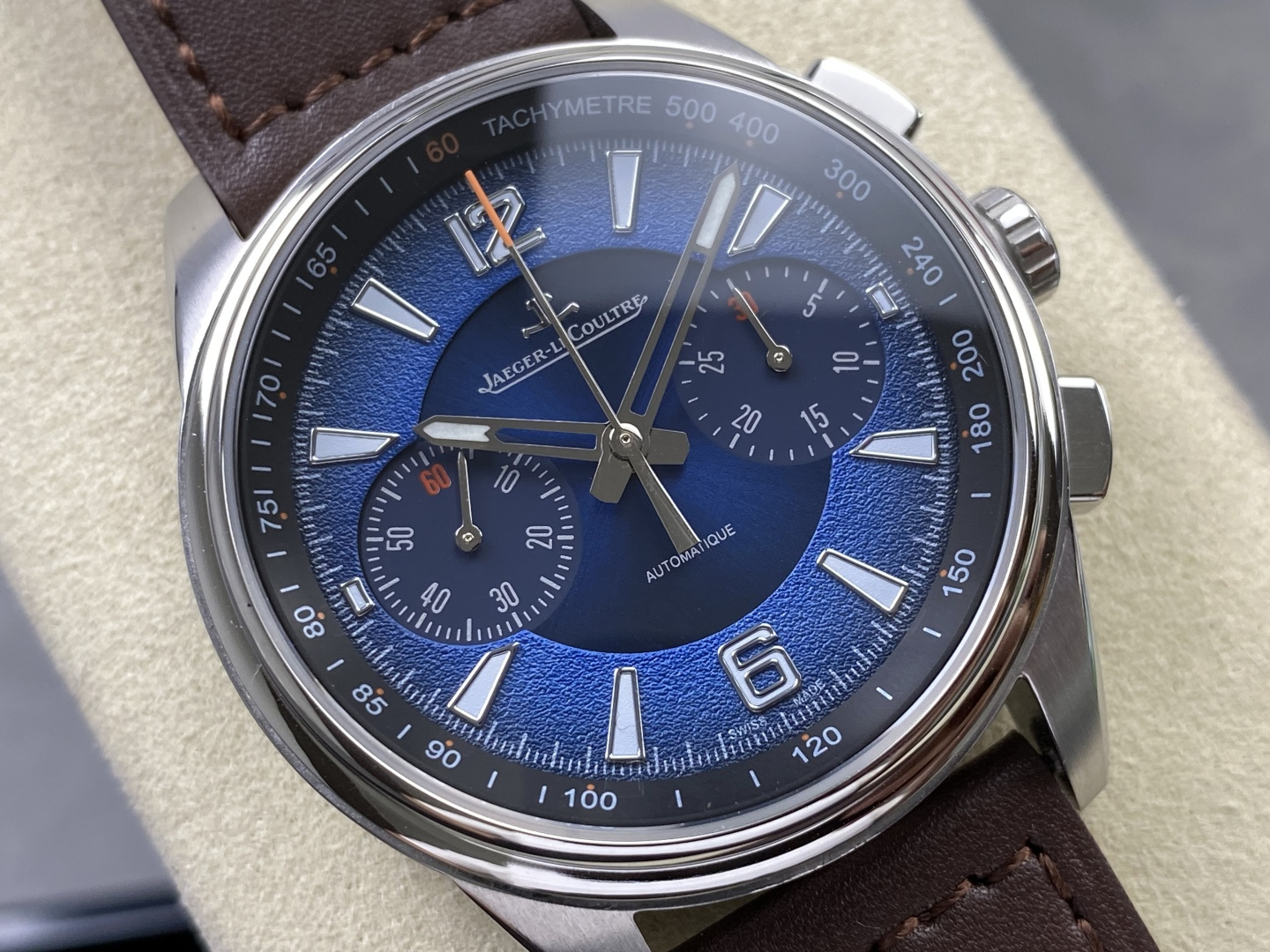 Jaeger-LeCoultre Polaris Stainless steel 42 mm Chronograph KR Factory Configuration A29C0F 1:1 Superclone - Image 9