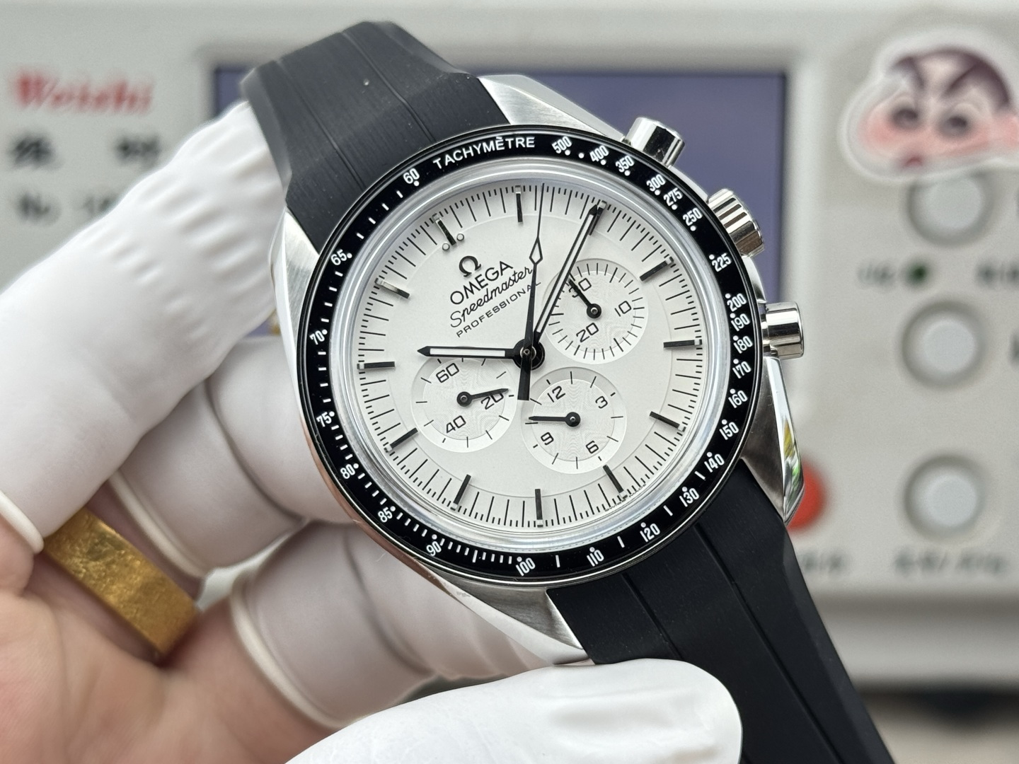 Omega Speedmaster 42 mm Small seconds Manual-wind ER Factory Configuration B7CD12 1:1 Superclone - Image 3