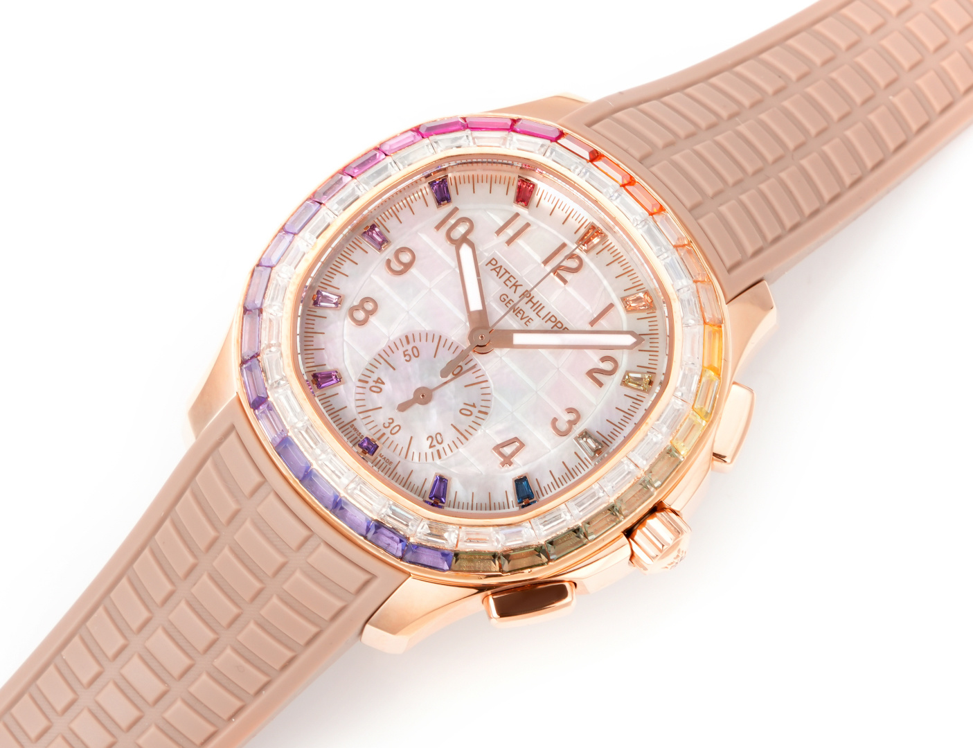 Patek Philippe Aquanaut Luce 7968/300R-001 Rainbow Chronograph 1:1 Superclone - Image 105