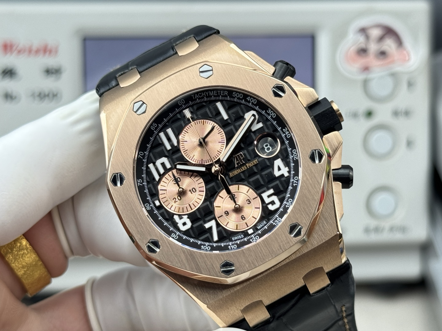 Audemars Piguet Royal Oak Offshore 26470 Stainless steel Rubber strap 42 mm Chronograph LS Factory Configuration 2791C3 1:1 Superclone - Image 2