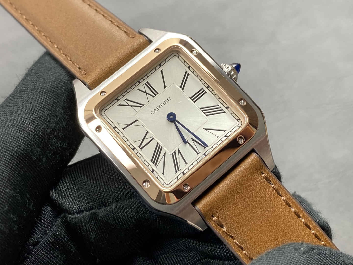 Cartier Santos-Dumont watch large model W2SA0037 1:1 Superclone - Image 2