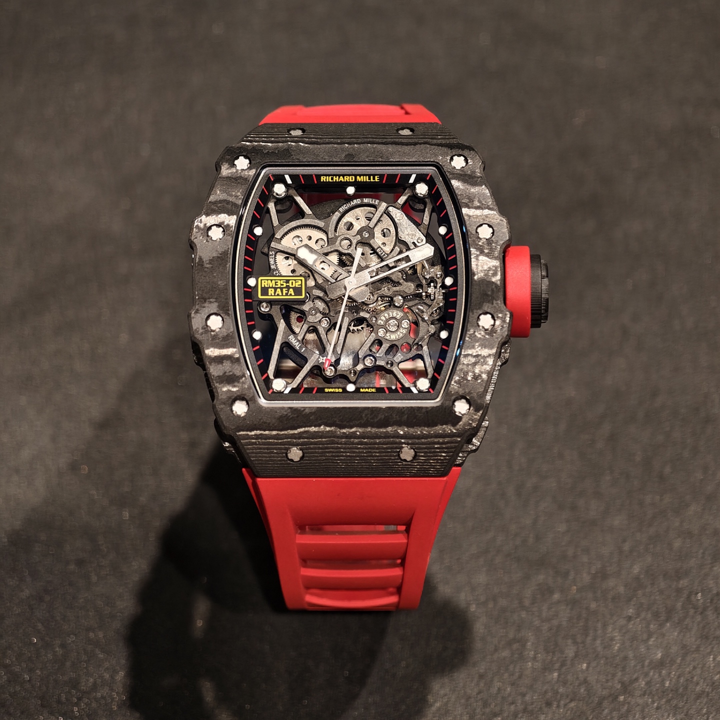 Richard Mille RM 035 RM35-02 Carbon composite Configuration BBF4C5 1:1 Superclone