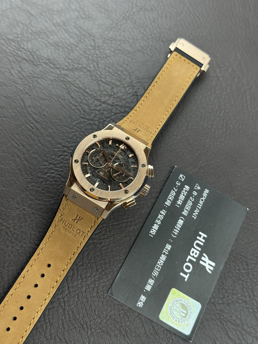 Hublot Classic Fusion Stainless steel 45 mm Chronograph Configuration 981A04 1:1 Superclone
