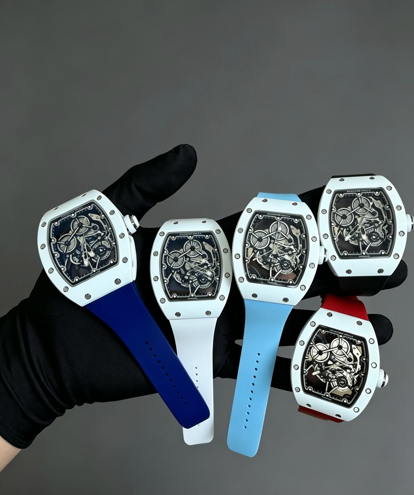 Richard Mille RM 055 RM055 Carbon composite 38.5 mm Configuration 6D4676 1:1 Superclone - Image 14