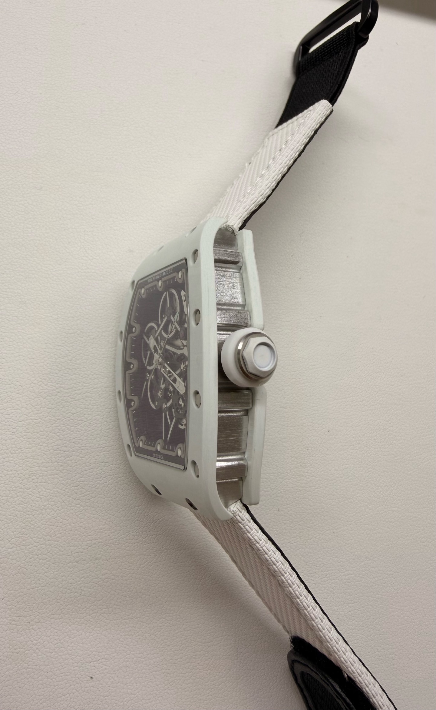 Richard Mille RM 055 RM055 Carbon composite 38.5 mm Configuration 6D4676 1:1 Superclone - Image 7