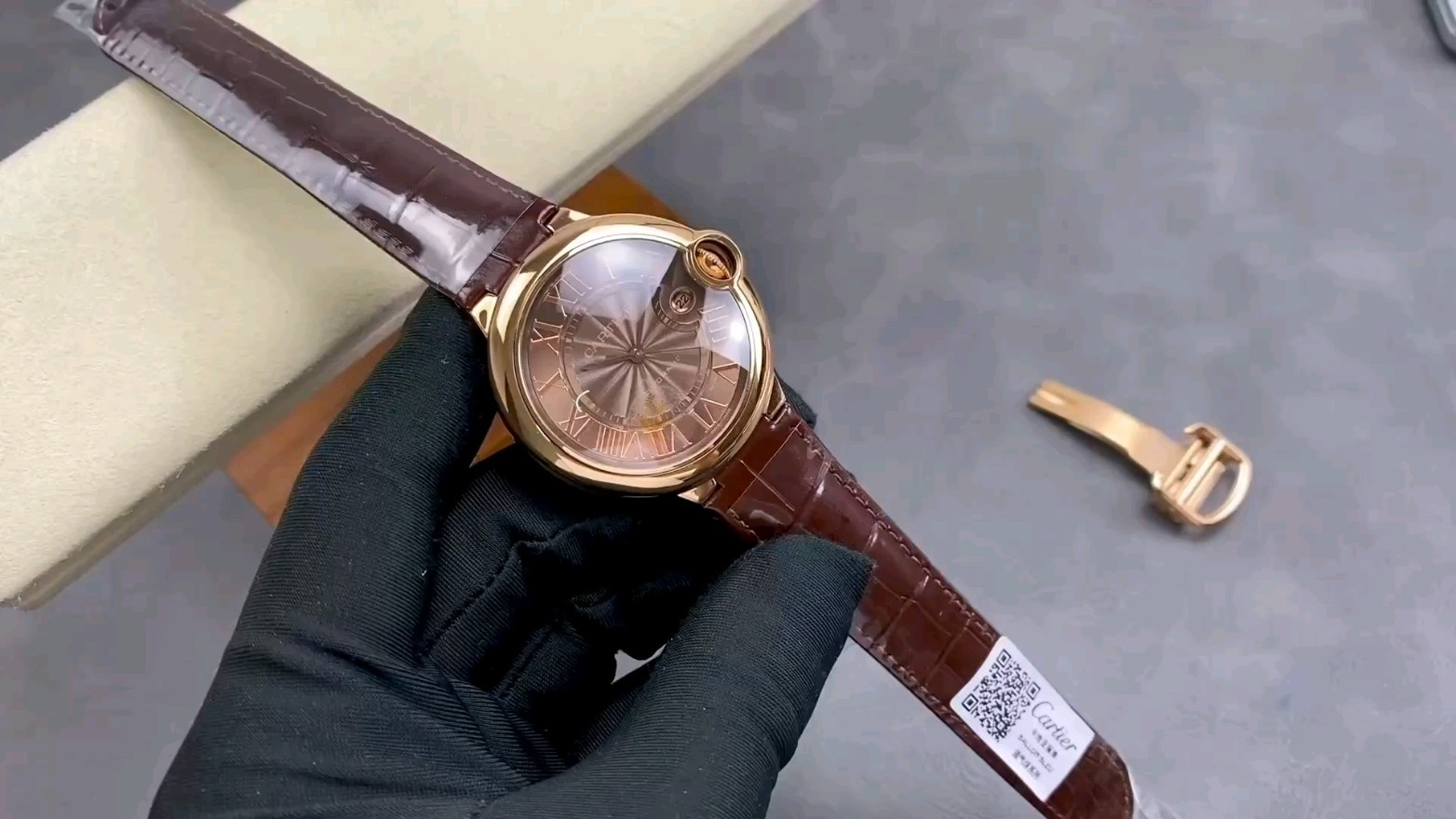 Cartier Ballon Bleu 42 mm AF Factory Configuration 872A5D 1:1 Superclone
