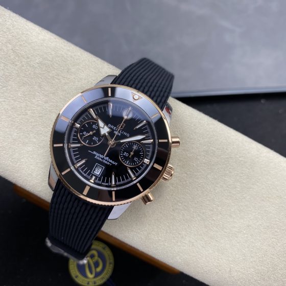Breitling Superocean Heritage Rubber strap Chronograph BLS Factory Configuration 96C01F 1:1 Superclone