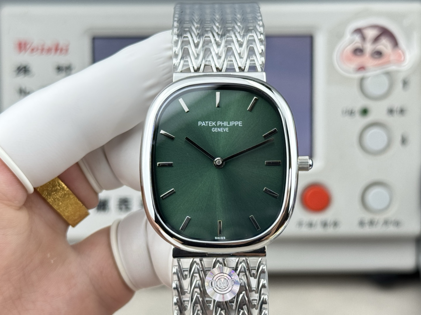 Patek Philippe Golden Ellipse Automatic OMF Factory Configuration 5F2513 1:1 Superclone - Image 4